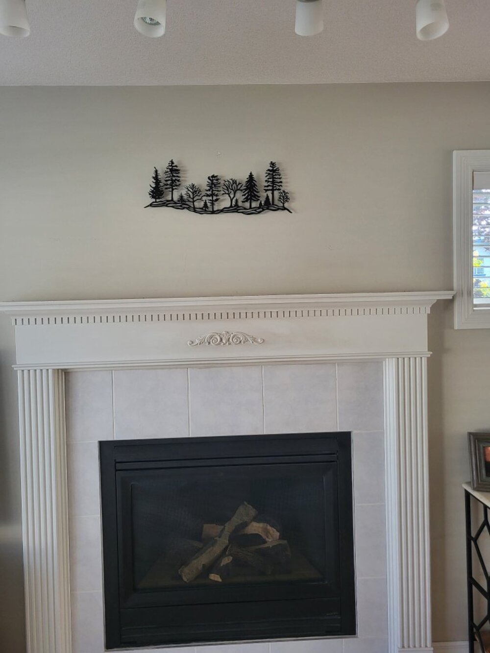 METAL FOREST WALL ART